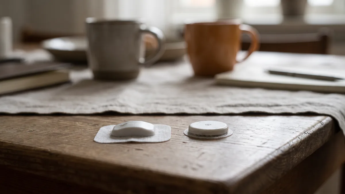 Comparison of Dexcom Stelo and Abbott Lingo CGM devices.