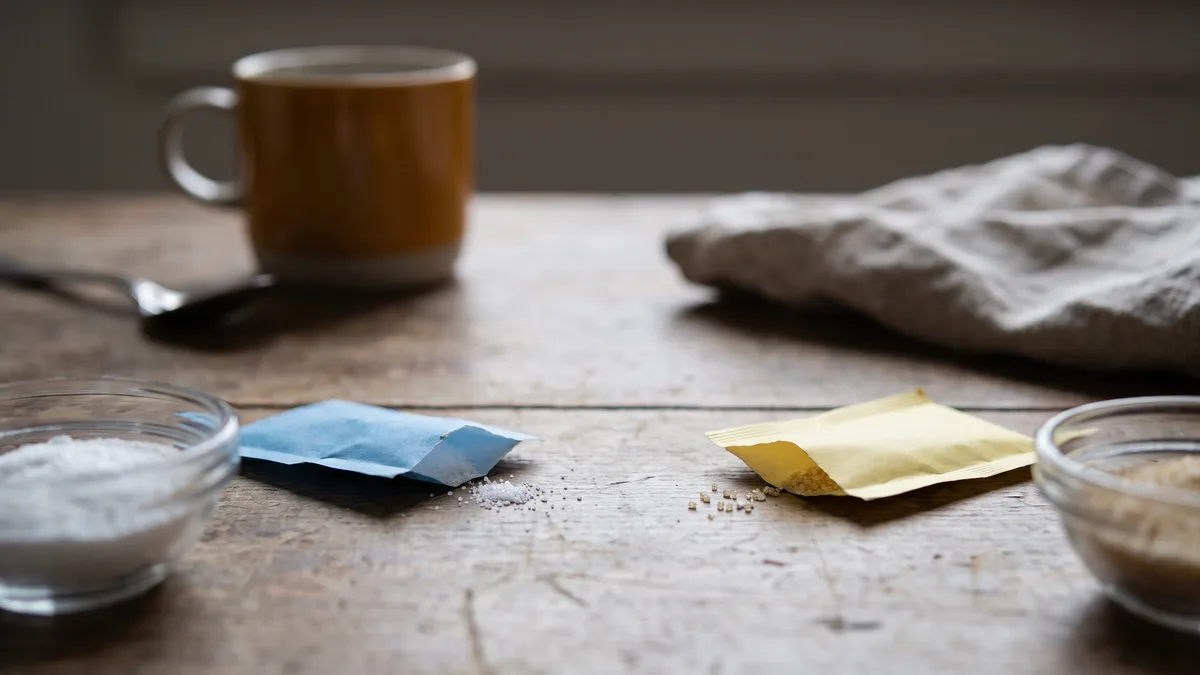 Comparison of Equal and Splenda sweeteners