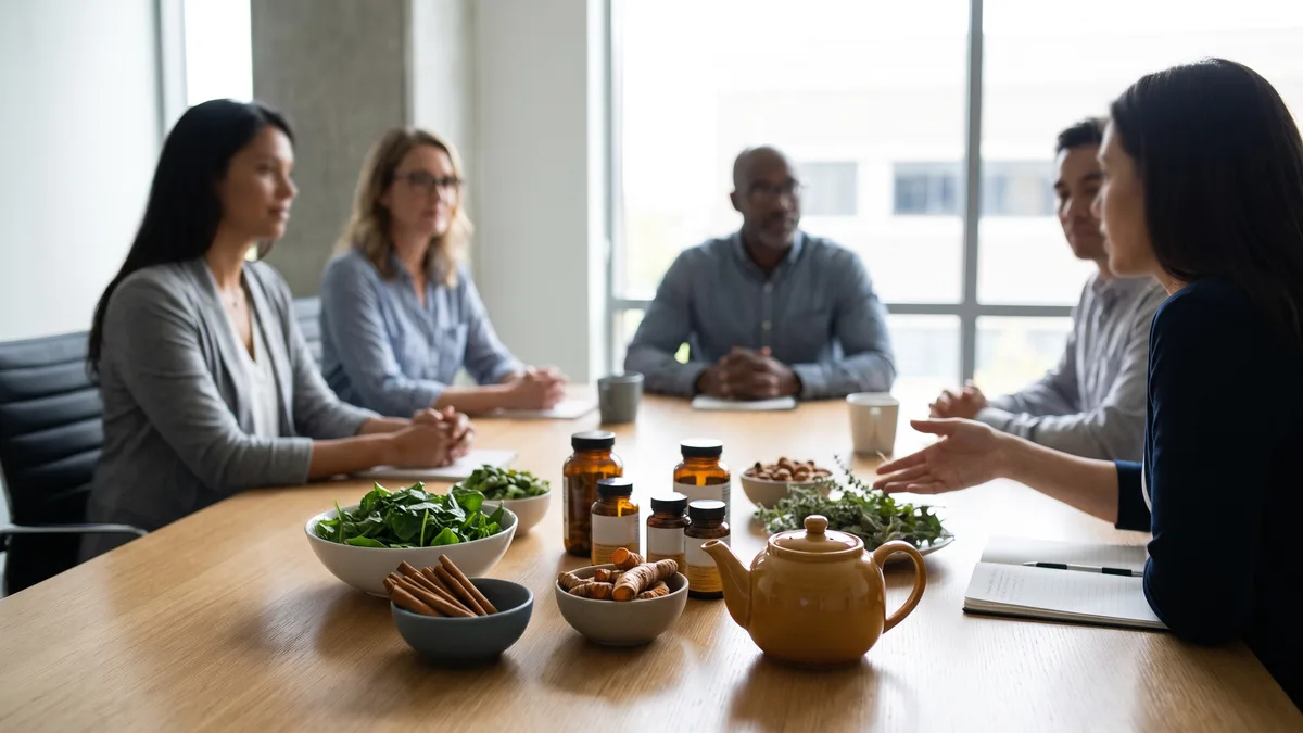 Group discussion on natural alternatives to Metformin