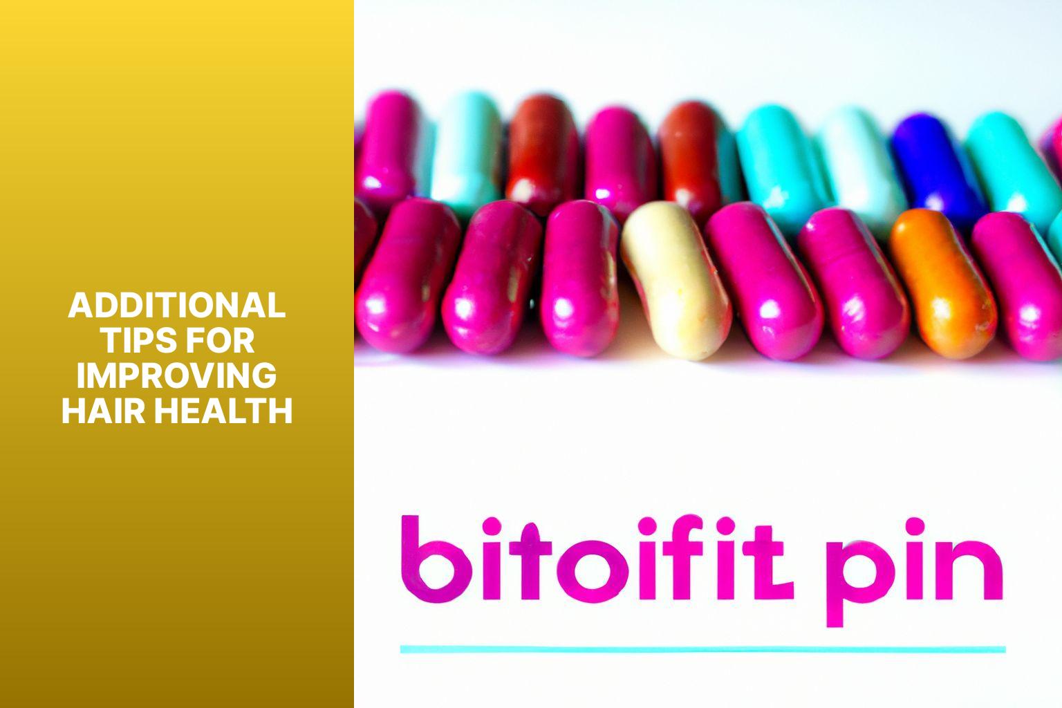 Additional Tips for Improving Hair Health - Choosing the Right Biotin Supplement for Hair Health: A guide to selecting the best biotin supplement for addressing hair-related concerns. 