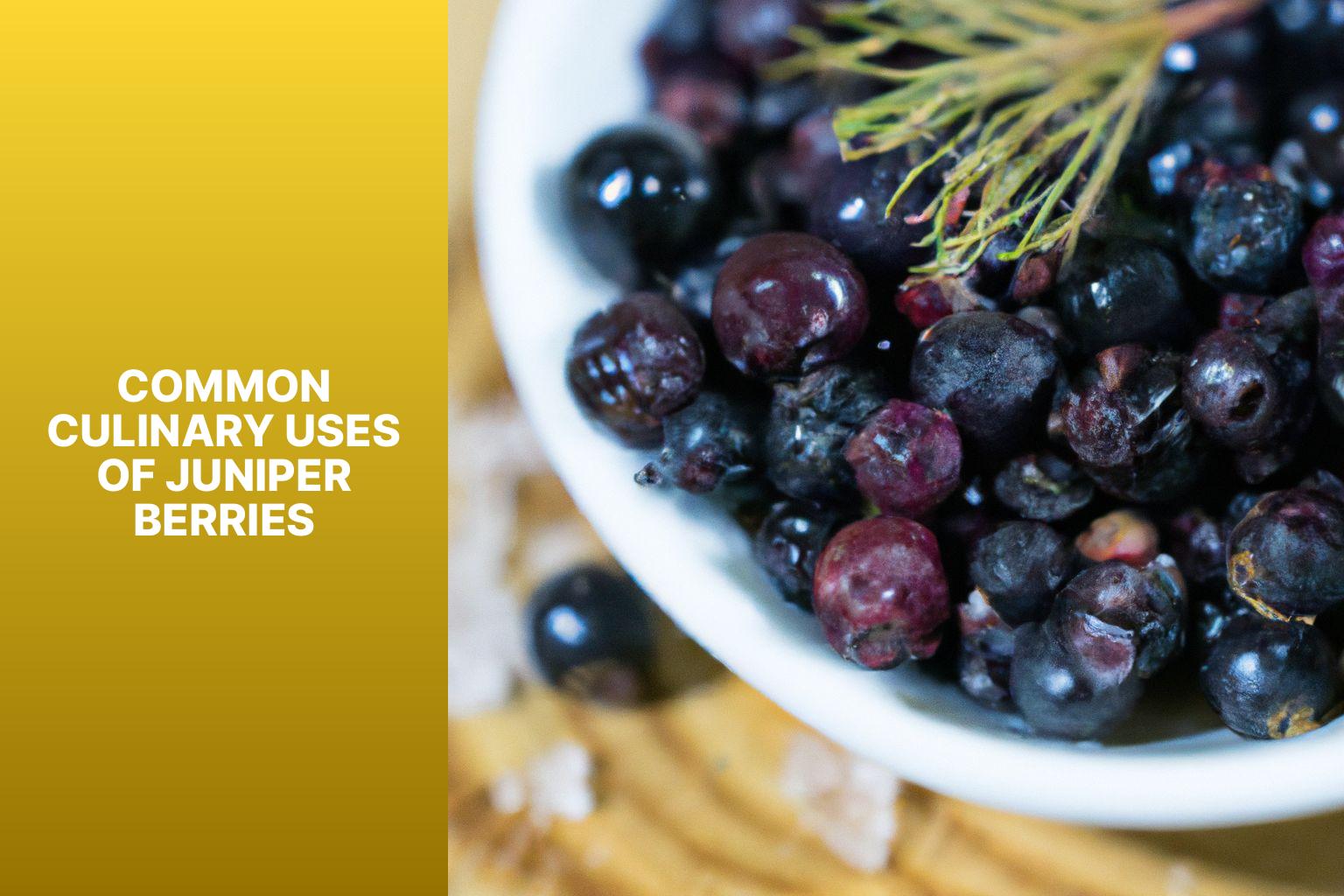 Common Culinary Uses of Juniper Berries - Juniper Berries in Culinary Uses: Discuss creative ways to incorporate juniper berries into cooking, such as in marinades, sauces, and more. 