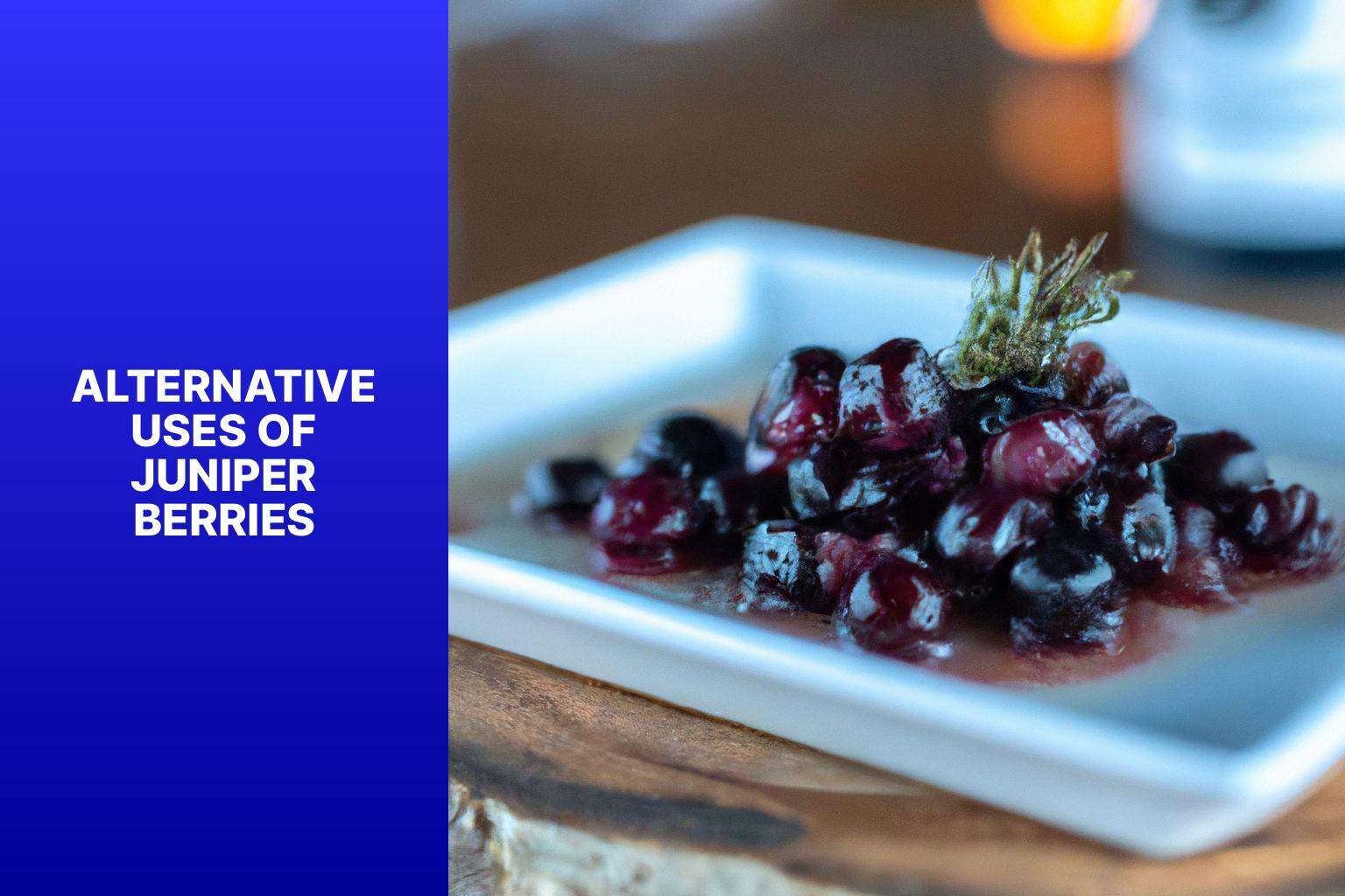 Alternative Uses of Juniper Berries - Juniper Berries in Culinary Uses: Discuss creative ways to incorporate juniper berries into cooking, such as in marinades, sauces, and more. 