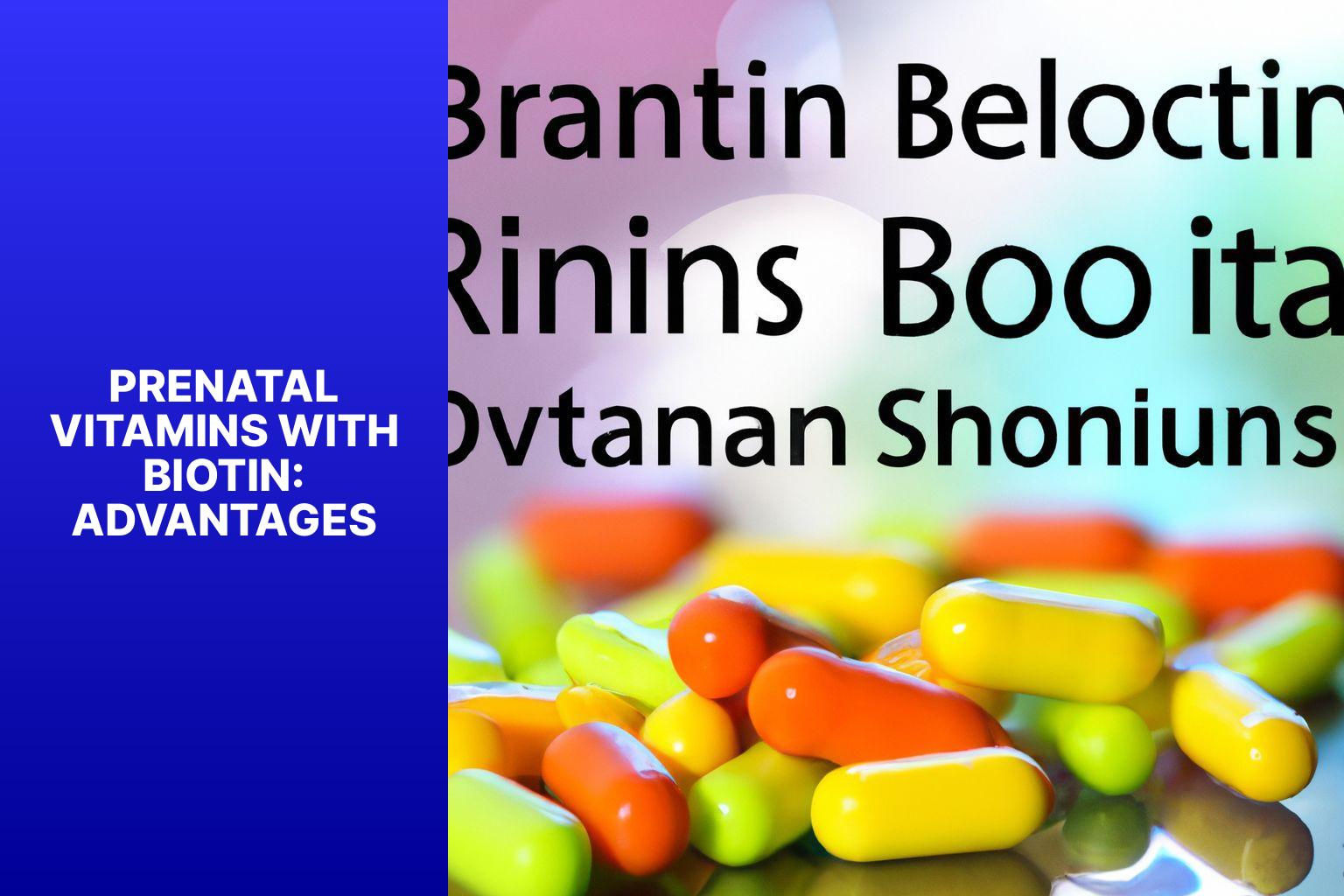 Prenatal Vitamins with Biotin: Advantages - Prenatal Vitamins: With or Without Biotin? Comparing the advantages and disadvantages of prenatal vitamins containing biotin. 